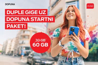  Dopuna Start paket: duple gige za ljeto bez granica 