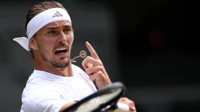  Saša Zverev u finalu Vimbldona 