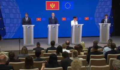  Crna gora zatvorila još 2 poglavlja u pregovorima sa EU 
