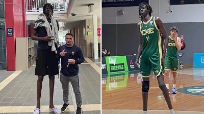  Džongkuč Mač košarkaš star 18 godina i visok 229 centimetara 