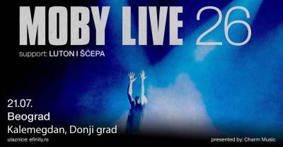  Moby u Beogradu 21. jula 