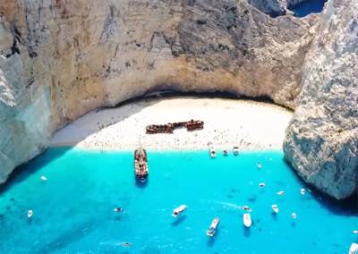  Plaža Navagio na Zakintosu zatvorena za turiste 