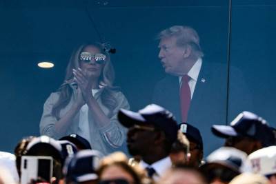  Donald Tramp na finalu Svjetskog prvenstva  