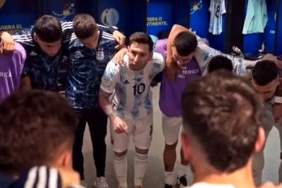  video snimak Argentinci nervozni pred finale 