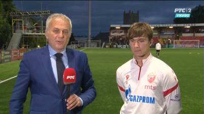  Vasilije Kostov i Miloš Veljković o utakmici Larn Crvena zvezda  