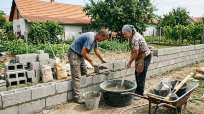  Kako da ozidate betonsku ogradu u dvorištu 