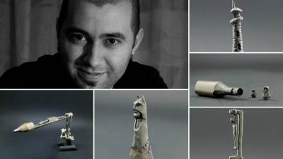  Jasenko Đorđević pravi skulpture na vrhu od olovke 