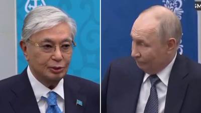  Tokajev pred Putinom pozvao na zamrzavanje sukoba u Ukrajini 