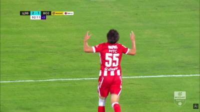  Dimitrije Šarić dao gol za Crvenu zvezdu protiv Vojvodine 