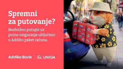  Putno zdravstveno osiguranje u Adiko banci 