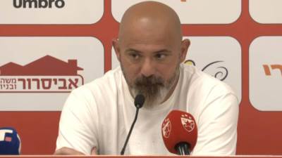  Trener Crvene zvezde na konferenciji preuzeo odgovornost za poraz od Hapoela 