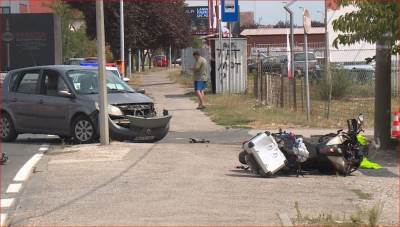  Motociklista zbrinut u bolnici nakon sudara kod Brčkog 