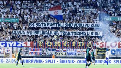  Navijači Hajduka vrijeđali Srbe 