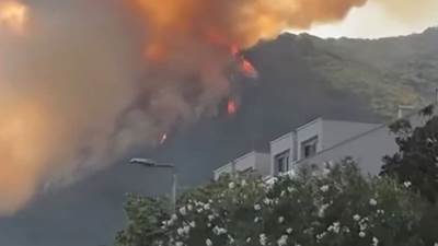  veliki požar u herceg novom, ugrožene kuće 
