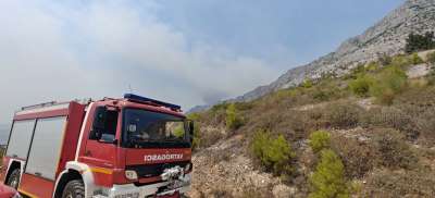  Omiš ponovo u plamenu 