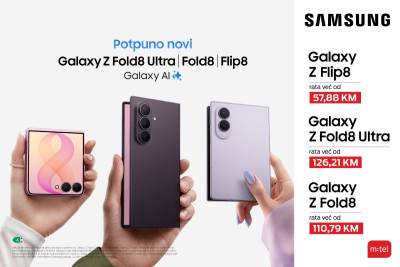  Samsung Galaxy Z telefoni u ponudi m:tel-a 