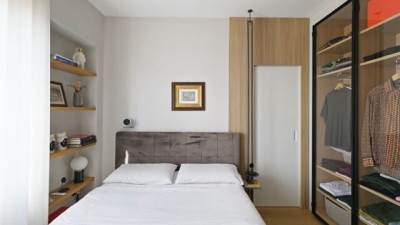 Stan od 45 kvadrata izgleda kao luksuzni hotel: Kuhinja bez visećih elemenata 