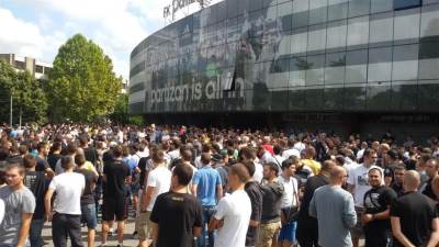  Održan skup "Za Duleta"; kod stadiona Partizana 