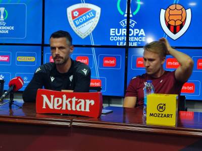  Borac Vikingur najava trener Otesen i Ekrot 