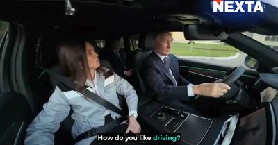  Putin provozao novi ruski automobil 