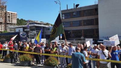  Protest rudara u Sarajevu 