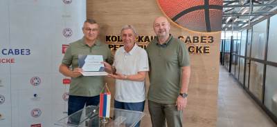  Svetislav Pešić posjetio Košarkaški savez RS 