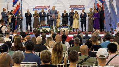  Predizborna tribina SNSD-a u Doboju 