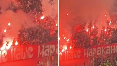  Navijaci zvezde slavili pobjedu nad partizanom 
