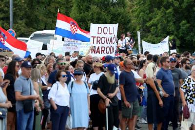  gospić protest 