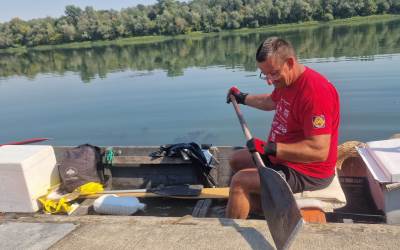  Dragoslav Šinik vesla Savom za novi kombi djeci sa smetnjama u razvoju  