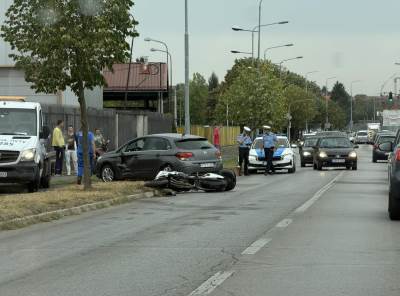  Otežan saobraćaj zbog udesa u Banjaluci: Oboren motociklista, 