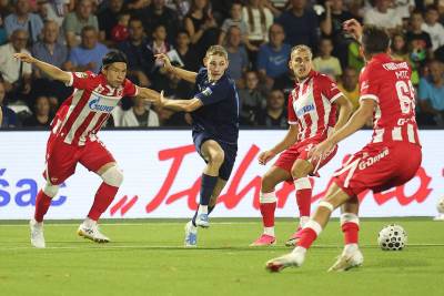  Superliga Srbije Železničar Pančevo Crvena zvezda 1:2 