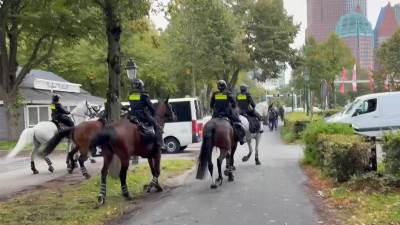  Policija koristila vodene topove u Hagu: Repriza nereda od prije godinu dana 