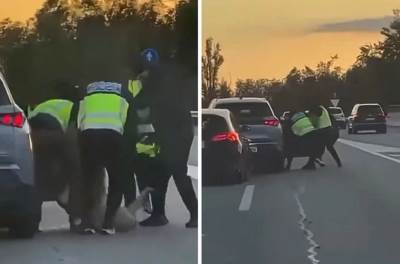  Filmska otmica na auto-putu u Španiji 