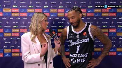  Karlik Džouns o utakmici Partizan Olimpija 