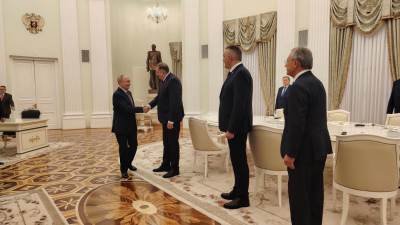  Dodik i Minić sa Putinom 