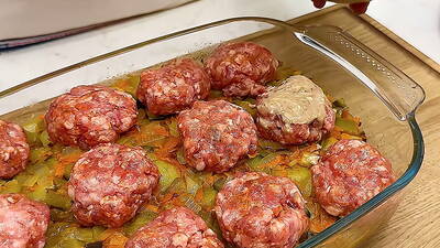  Recept za ćufte sa mladim kupusom iz rerne 