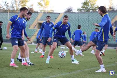  Edin Džeko odradio posljednji trening u dresu BiH 