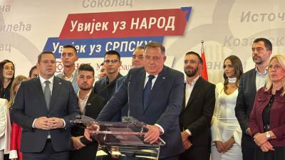  Milorad Dodik proglasio pobjedu 