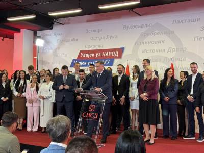  NSD ubjedljivo vodi za Narodnu skupštinu Srpske, osvojio 39,02 odsto glasova 