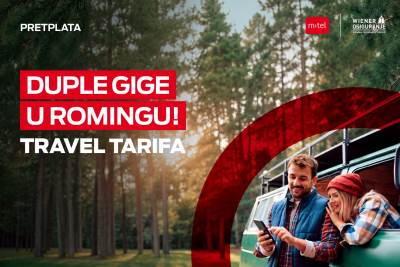  Duplo više interneta uz m:tel travel tarife 