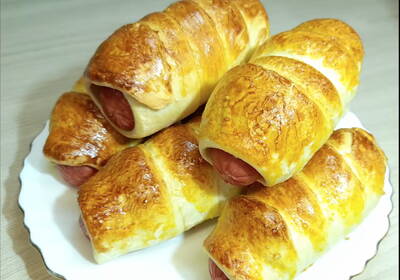 Recept za kiflice punjene viršlama 