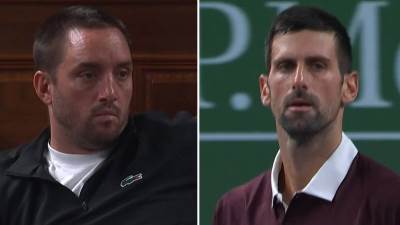  novak djokovic u svadji sa sudijom zbog djece i troickog 