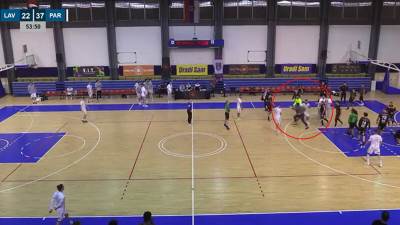  Haos na utakmici RK Partizan 