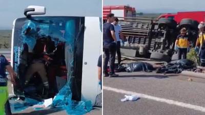  Težak sudar autobusa i kamiona u Turskoj 