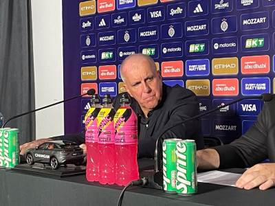  Željko Obradović konferencija poslije Partizan Panatinaikos 