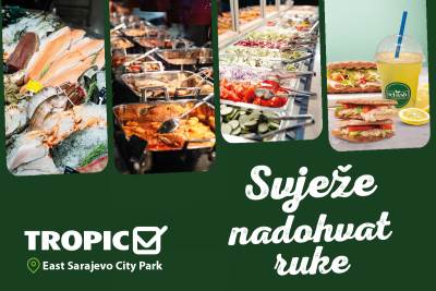  Tropic otvara novi market u Istočnom Sarajevu: Svaka 100. kupovina biće gratis 