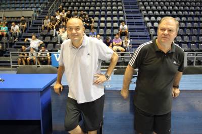  Vasilije Janjetović na probi u Partizanu 