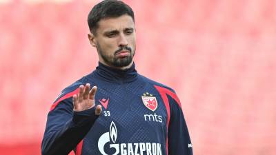  Rade Krunić odigrao 100. meč za Crvenu zvezdu 