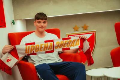  Luka Živojinović potpisao ugovor sa Crvenom zvezdom 